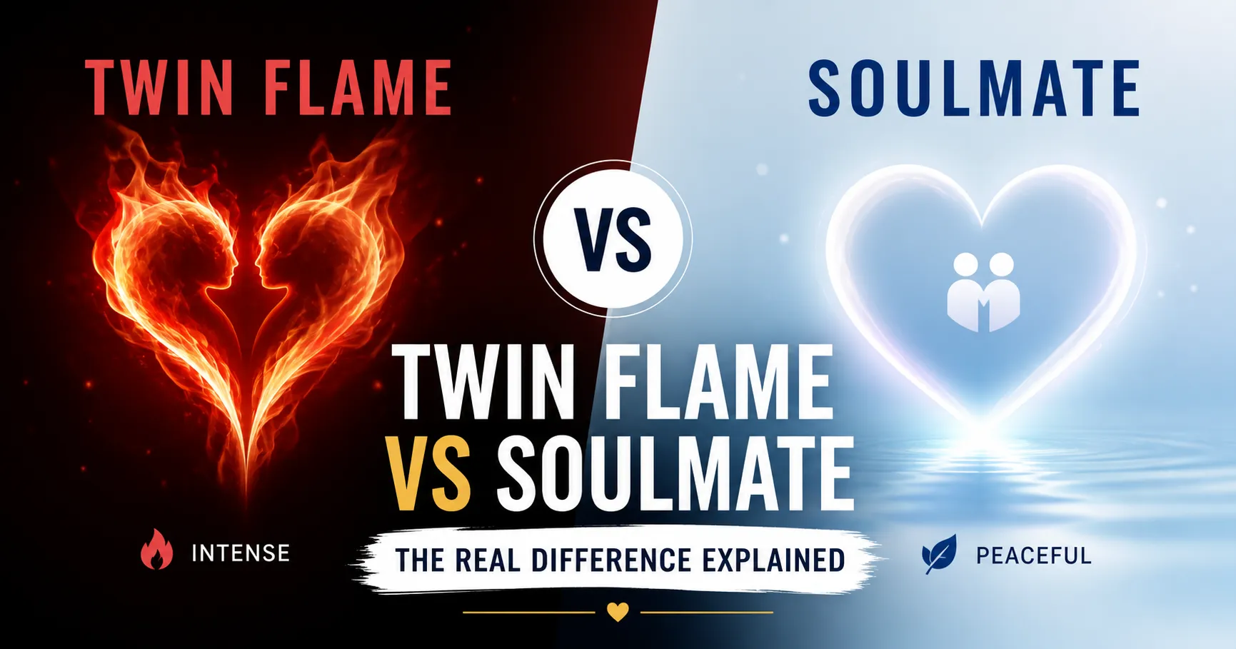 Twin Flame vs Soulmate — The Real Difference Explained